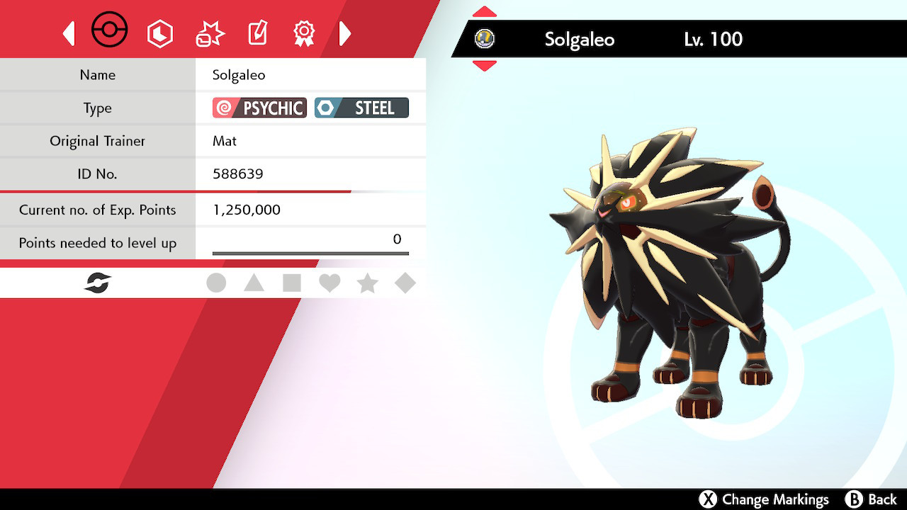 Dark Beast Solgaleo [Pokemon Sword & Shield] [Mods]