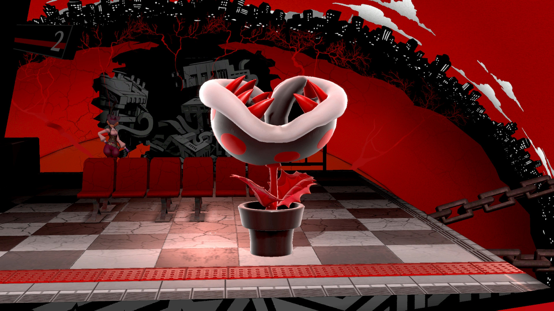 Persona 5 Piranha Plant [Super Smash Bros. Ultimate] [Mods]