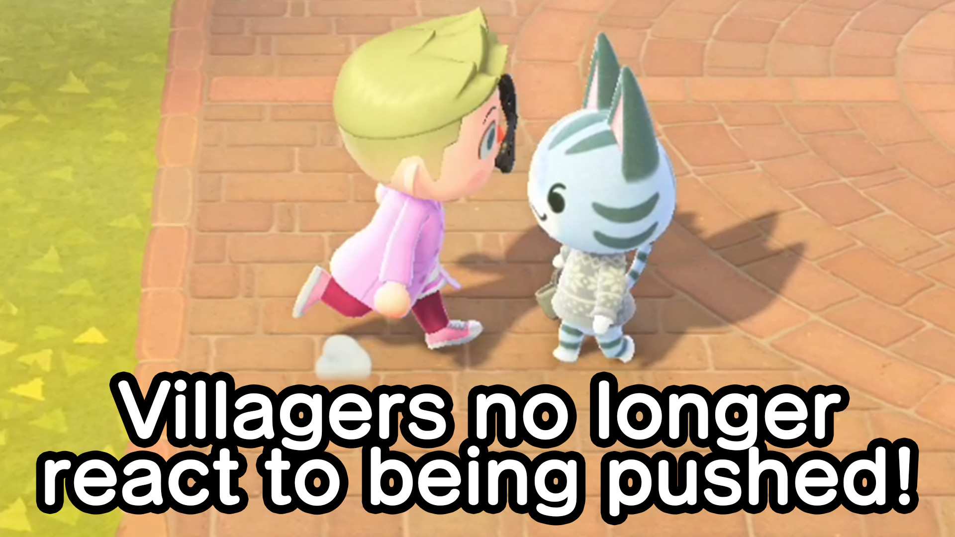 Disable Villager Pushing [Animal Crossing: New Horizons] [Mods]