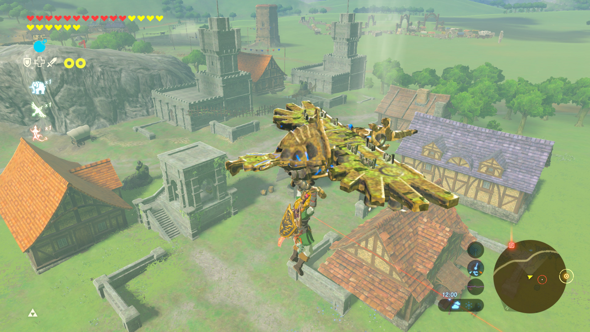 This Zelda: Breath of the Wild mod for Minecraft totally Hyrules