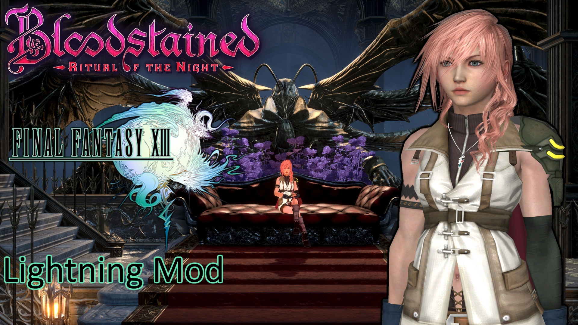Bloodstained RotN Final Fantasy 13 Lightning Mod [Bloodstained: Ritual of  the Night] [Mods]