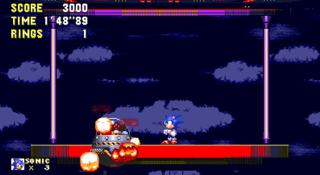 Sonic 3 Unlocked: Keep your arms inside at all times