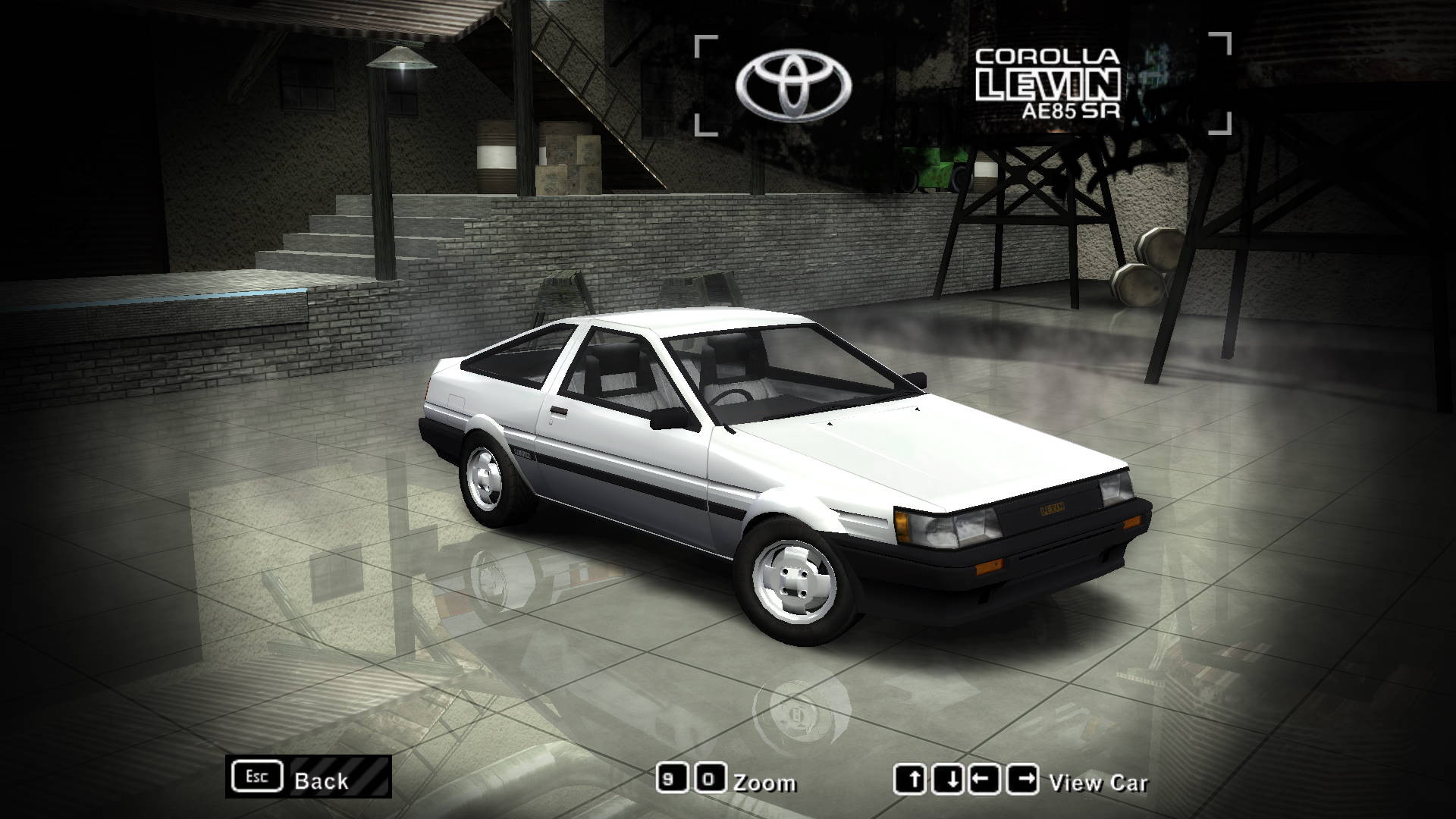 1984 Toyota Corolla Levin SR (AE85) [Need for Speed: Most Wanted