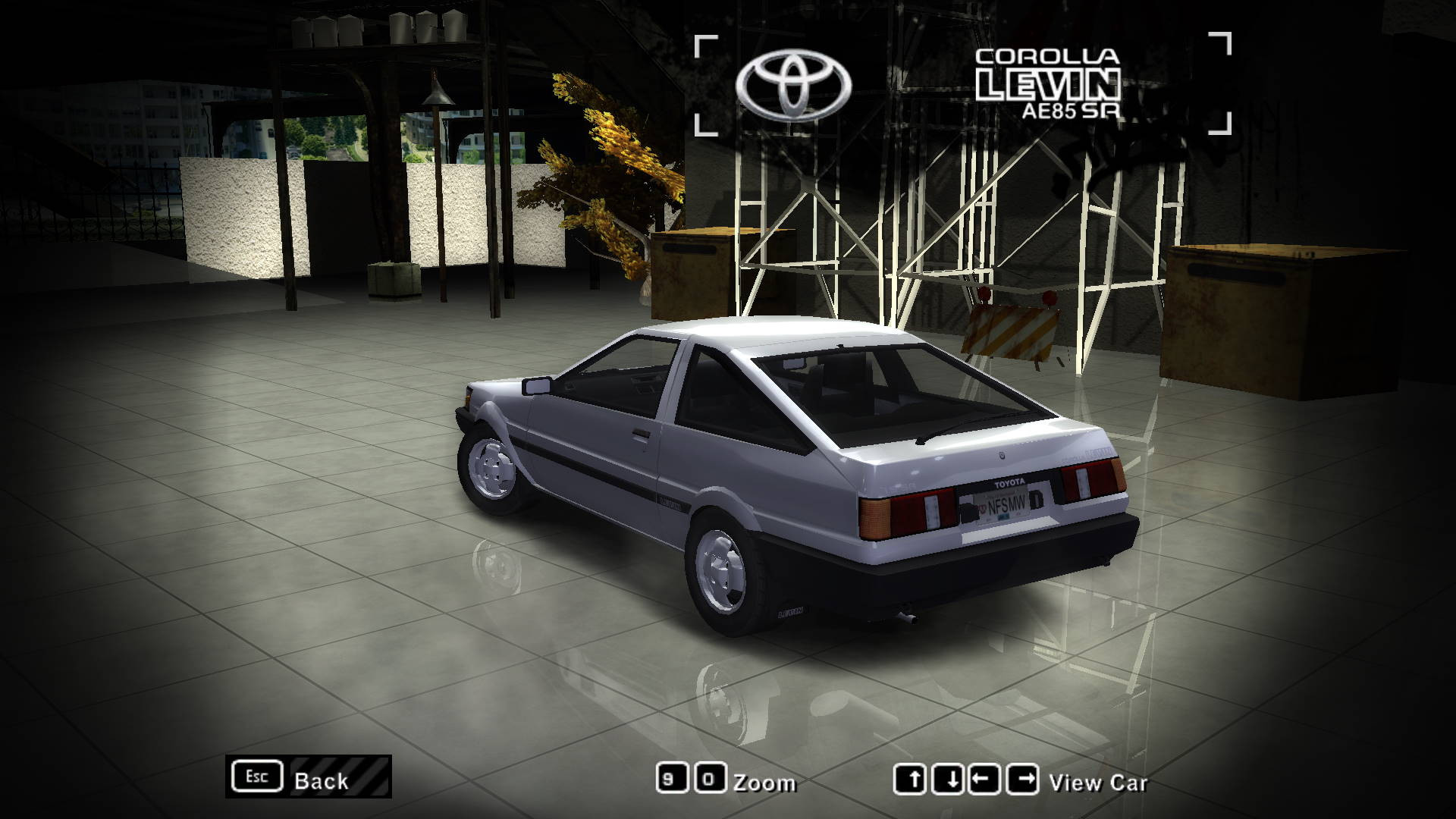 1984 Toyota Corolla Levin SR (AE85) [Need for Speed: Most Wanted (2005