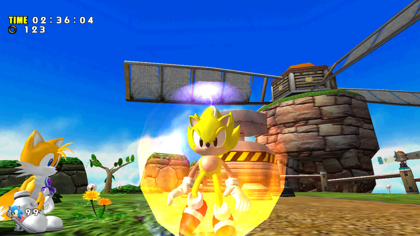 Classic Sonic From SSS [Sonic Adventure DX] [Mods]