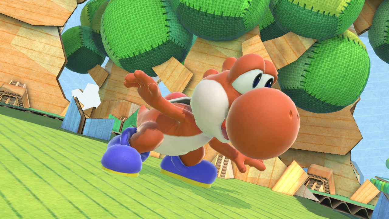 White/Orange/Black Yoshi [Super Smash Bros. Ultimate] [Mods]