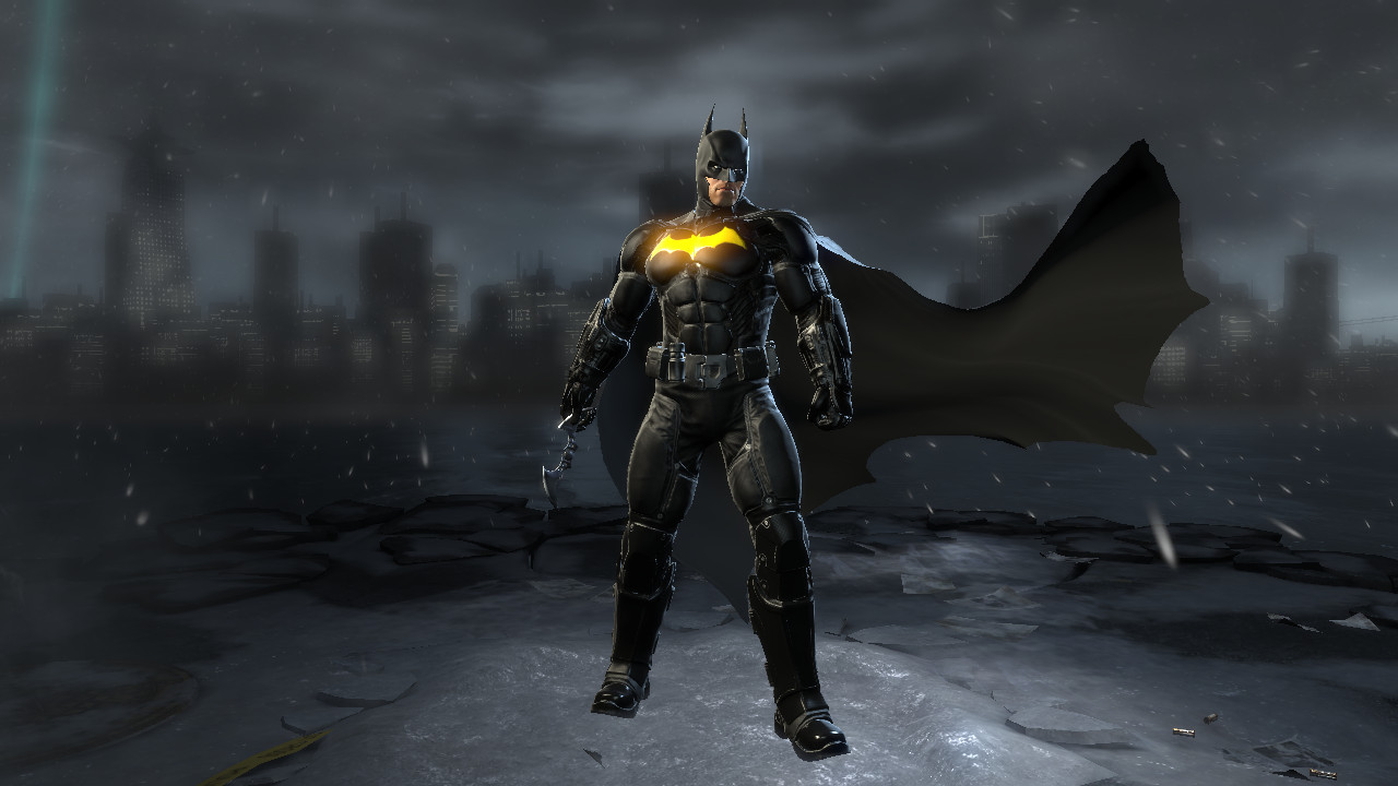 240% Suit from Arkham Knight In Arkham Origins [Batman: Arkham Origins] [ Mods]