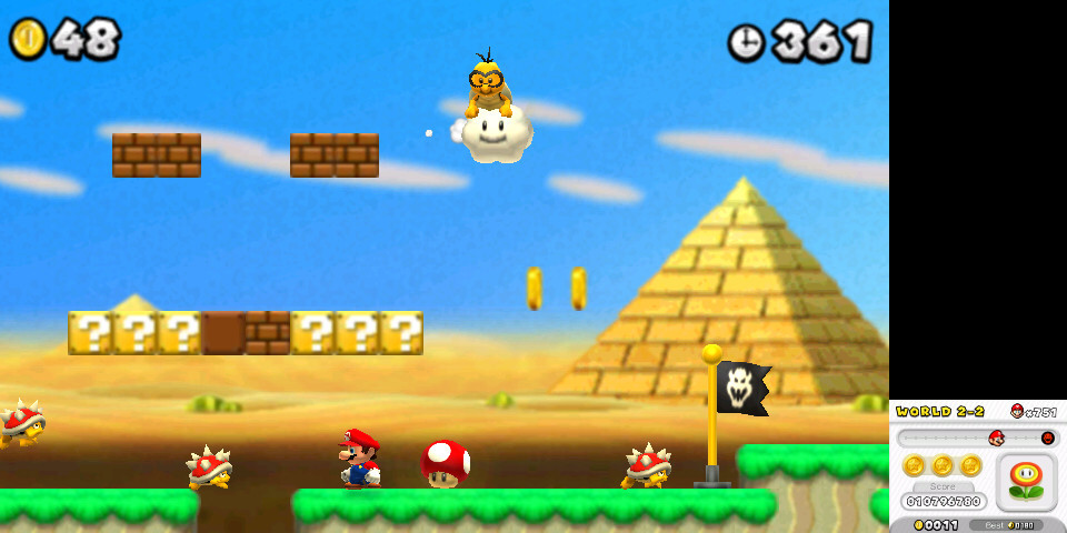 NSMB2: Project Throwback NSMBDS Remake[Cancelled] [New Super Mario Bros ...