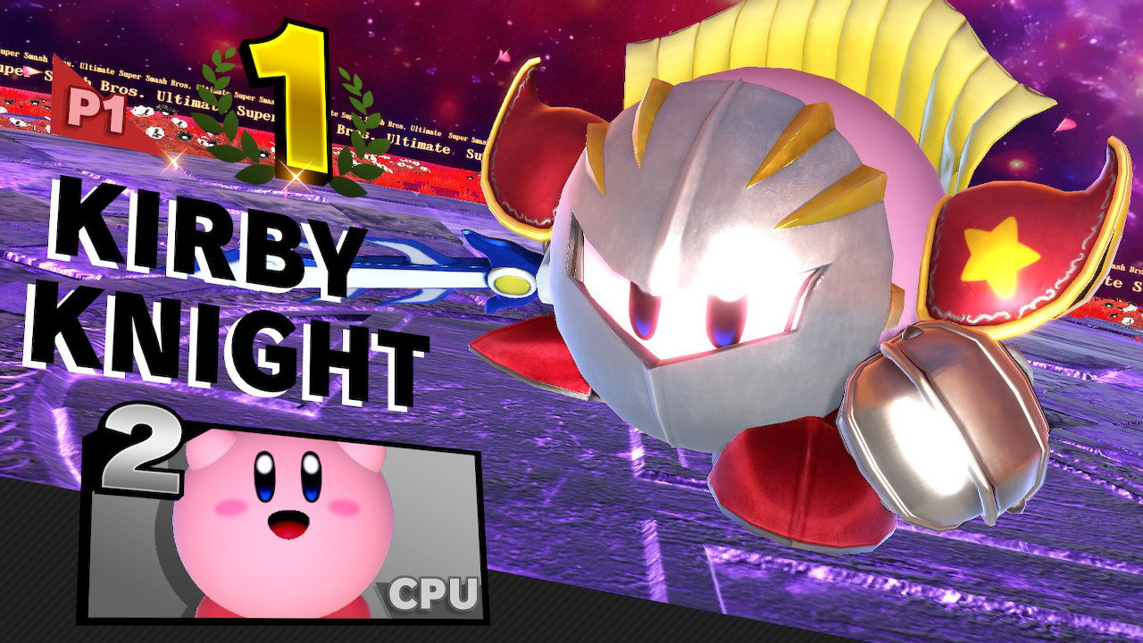 Kirby Knight (+Voice) [Super Smash Bros. Ultimate] [Mods]