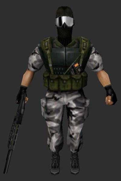 HL HD Updated grunt fixed textures [Half-Life] [Mods]