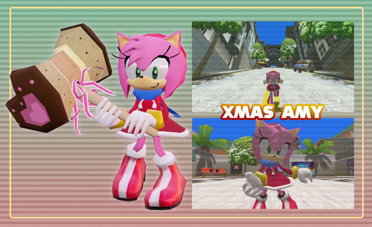 Xmas Amy [Sonic Adventure 2] [Mods]