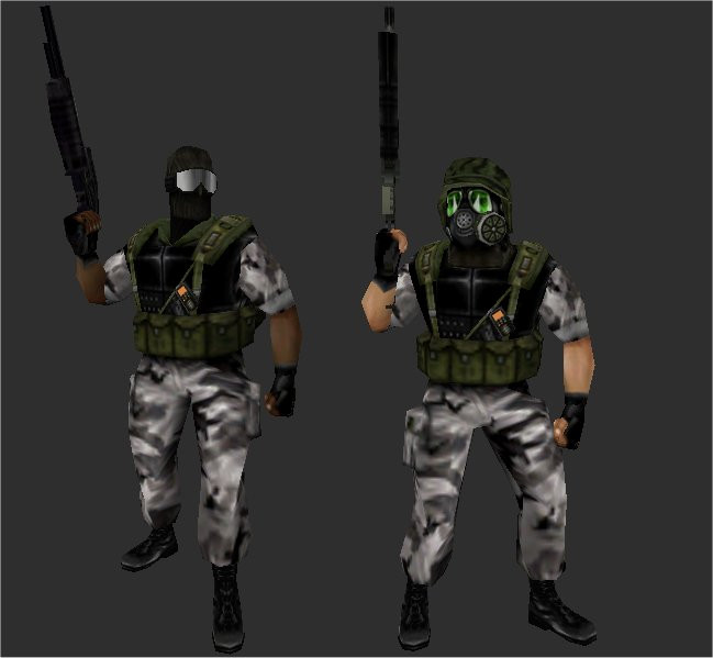 Op4 Color Style for HL Grunts [Half-Life] [Mods]