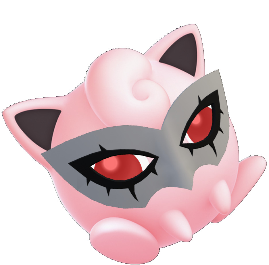 Joker Mask Jigglypuff [Super Smash Bros. Ultimate] [Mods]