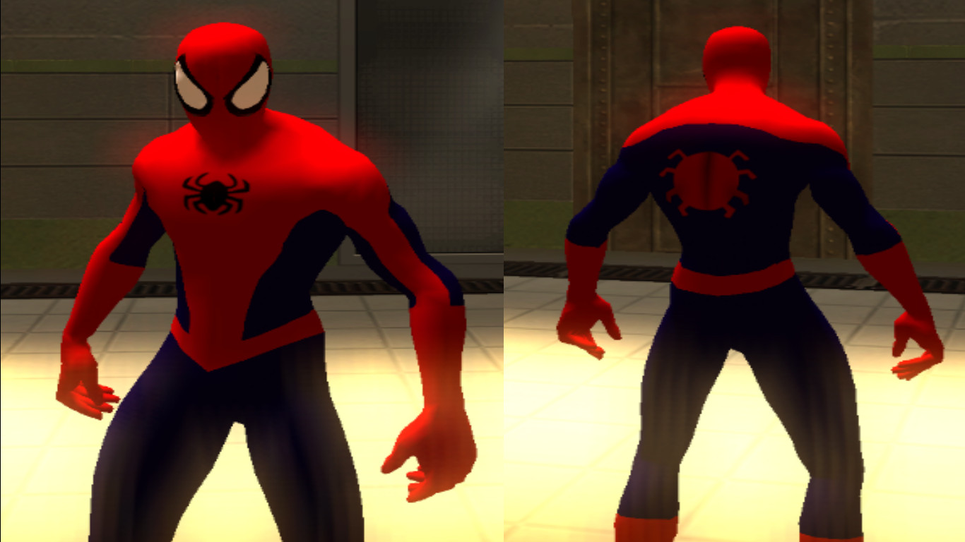 Neversoft's Spider-Man Costumes [Spider-Man: Edge of Time] [Mods]