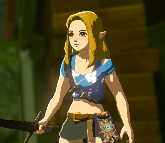 Long Hair Linkle [The Legend of Zelda: Breath of the Wild (WiiU)] [Mods]