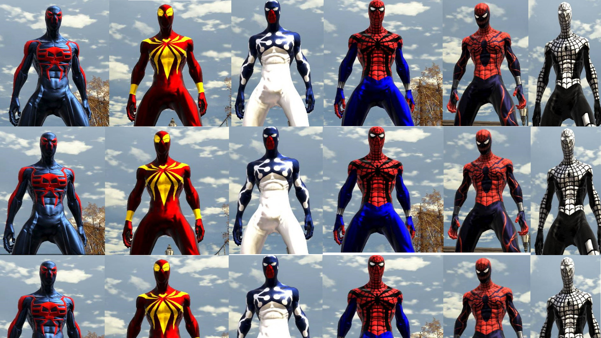 Wii Skins in Spider-Man: Web Of Shadows PC. 