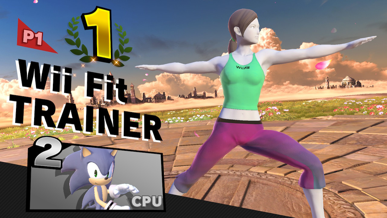 Gradient Wii Fit Trainer [Super Smash Bros. Ultimate] [Mods]