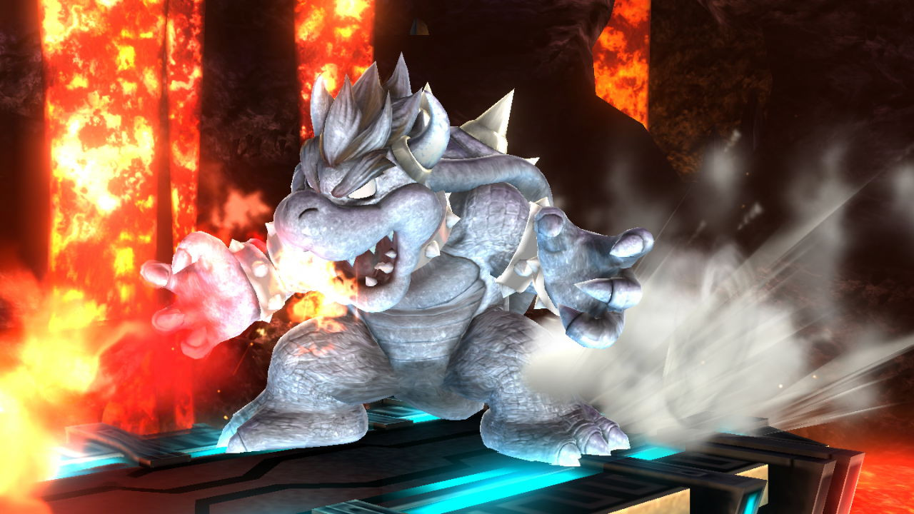 Bowser statue [Super Smash Bros. (Wii U)] [Mods]