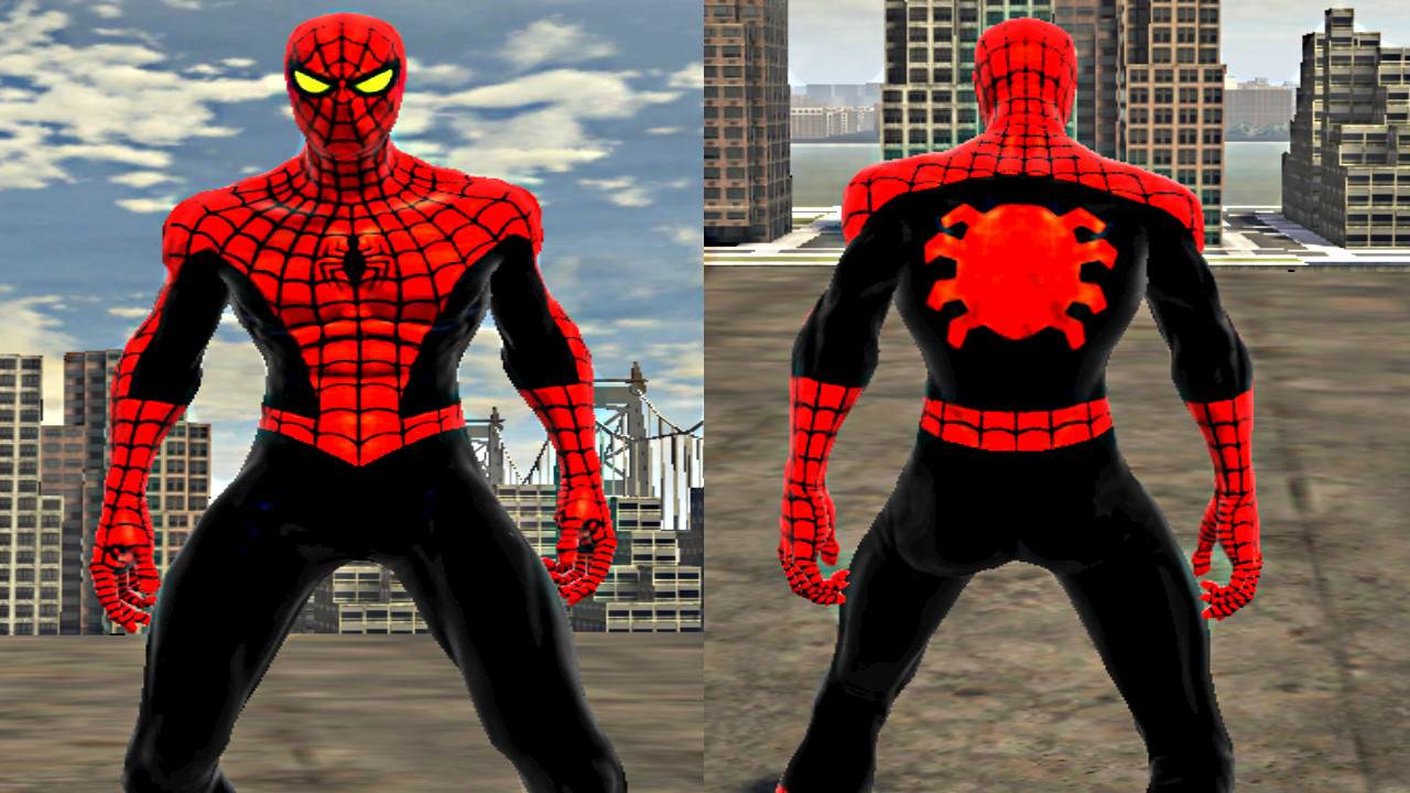 Spider-Man Web of Shadows - Unlimited Skin Mod by Meganubis on