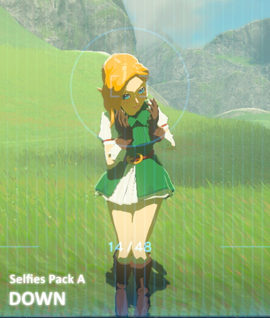 Girly Animation Pack The Legend Of Zelda Breath Of The Wild Wiiu Mods