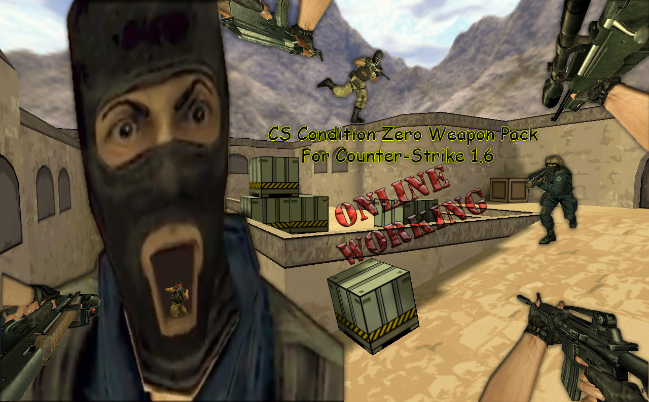CS Condition Zero Default Weapon Pack For CS 1.6! [Counter-Strike