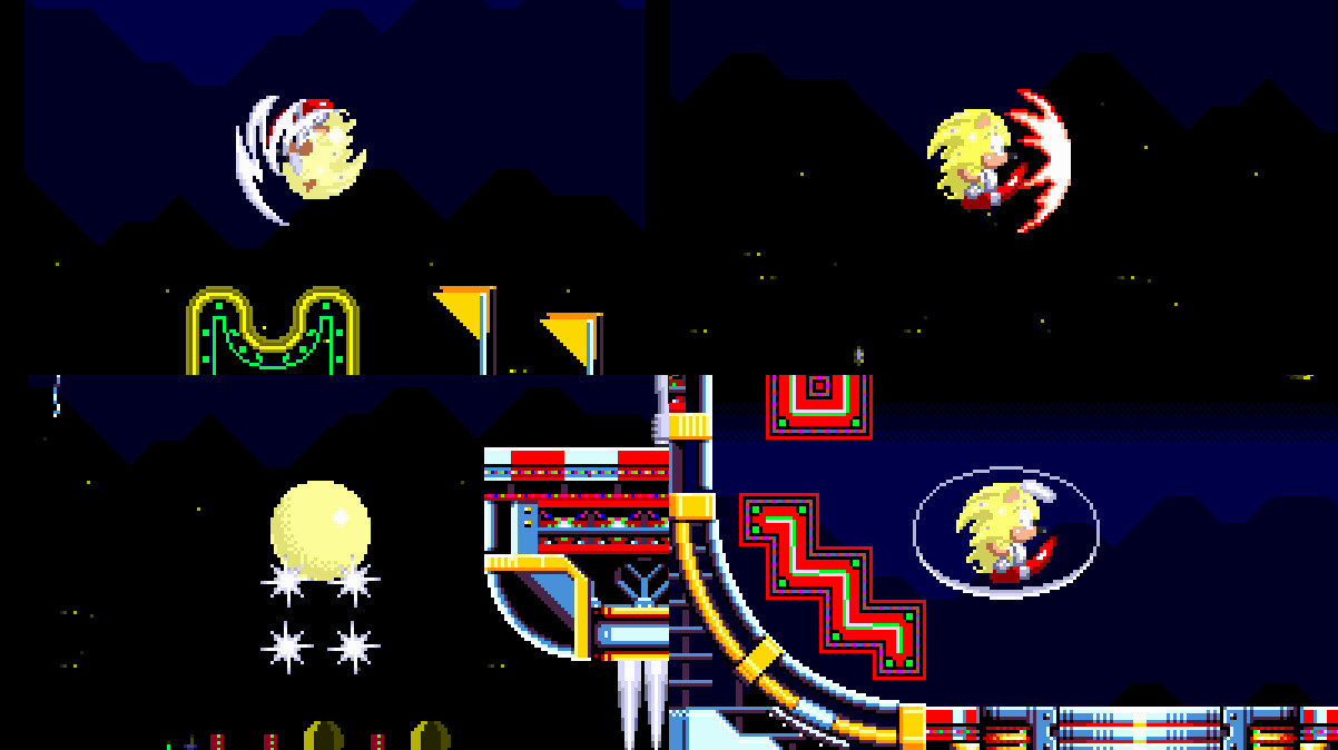 Sonic 3D in 2D Shadow [Sonic 3 A.I.R.] [Mods]