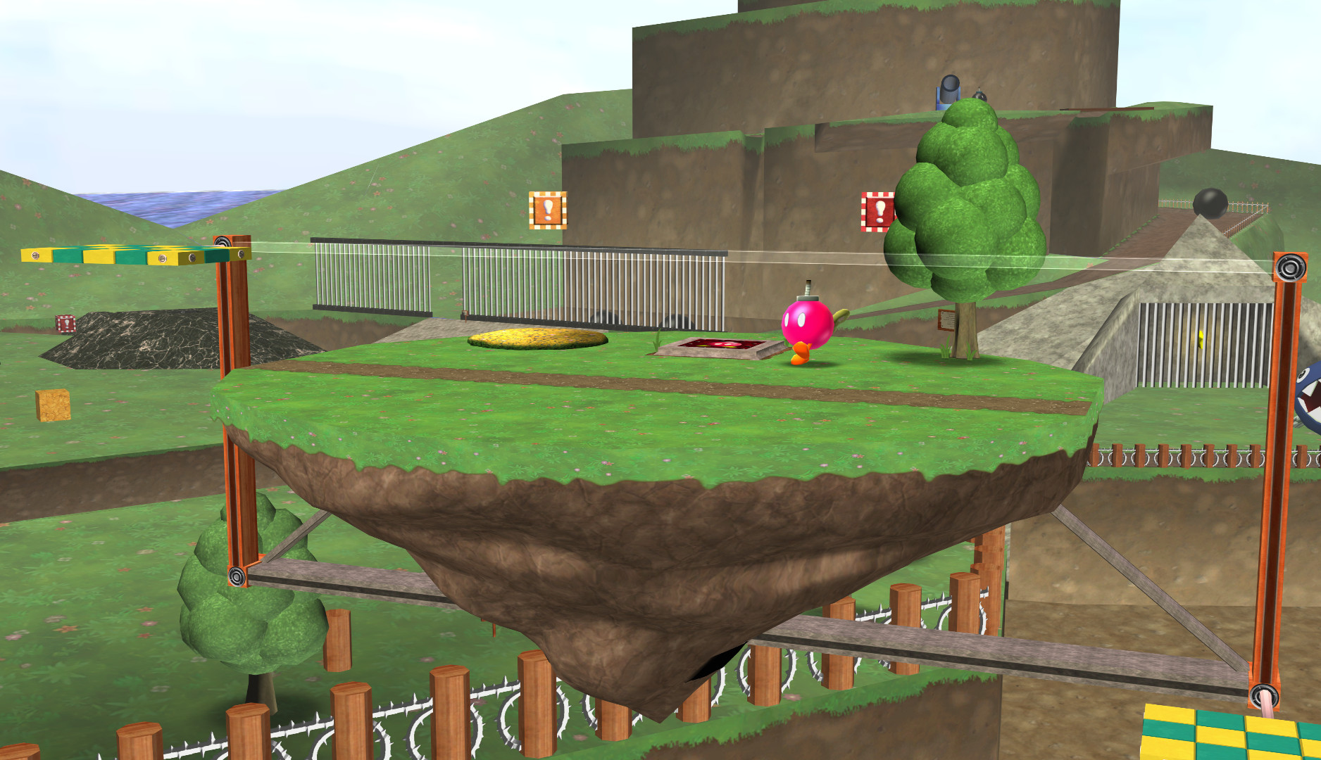 Bobomb Battlefield [Super Smash Bros. Brawl] [Mods]