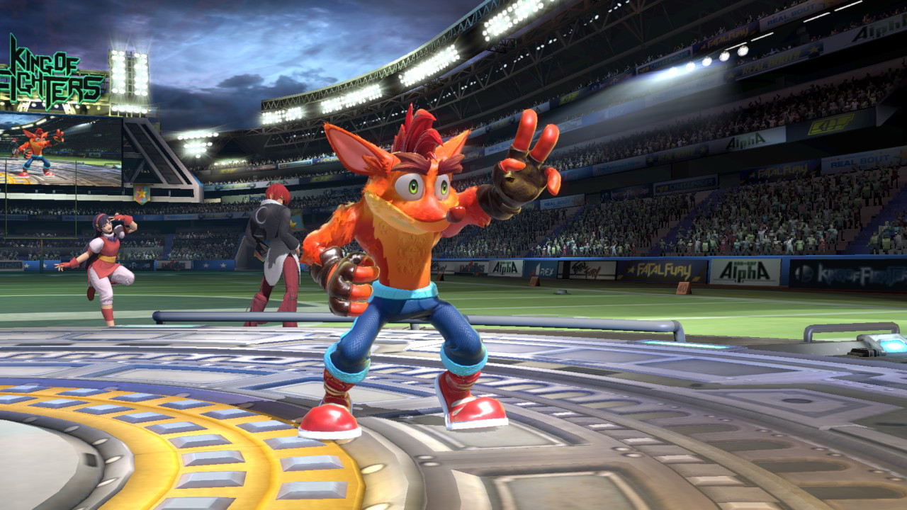 Impressive Crash Bandicoot Mod in Super Smash Bros. Ultimate! 