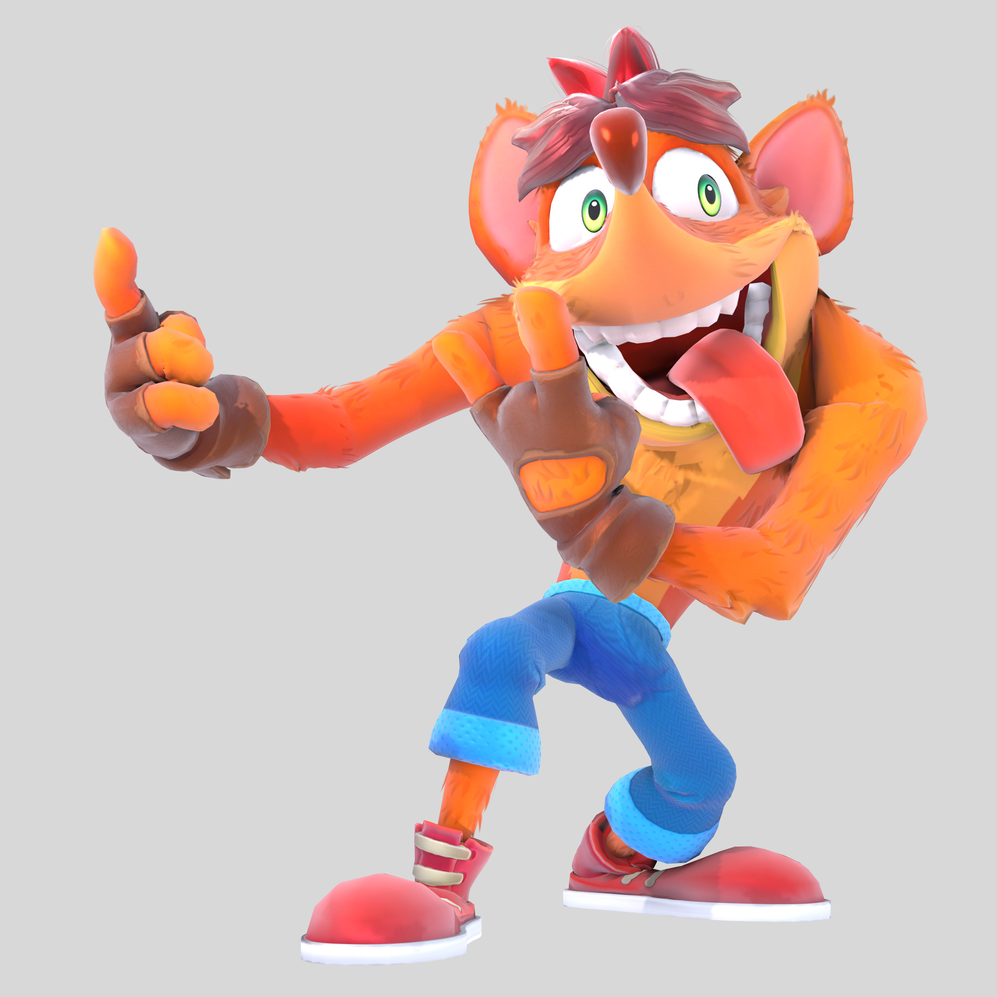 Not yet, Crash, Super Smash Brothers Ultimate