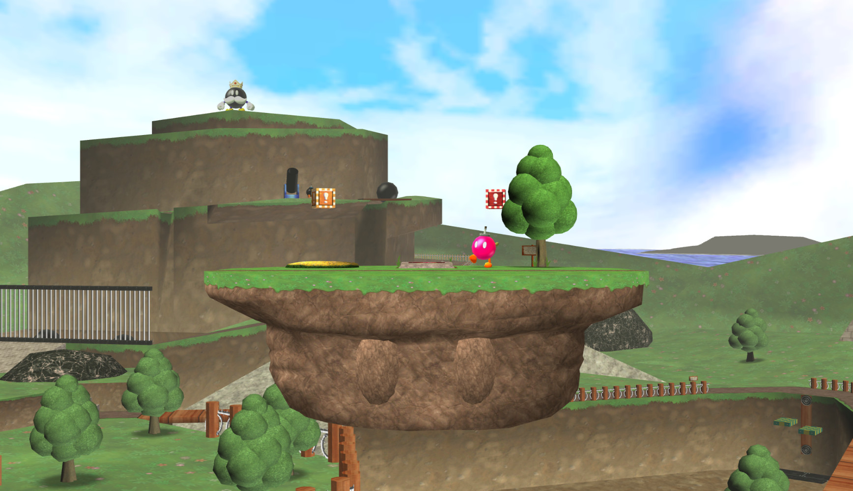 Bobomb Battlefield [Super Smash Bros. Brawl] [Mods]