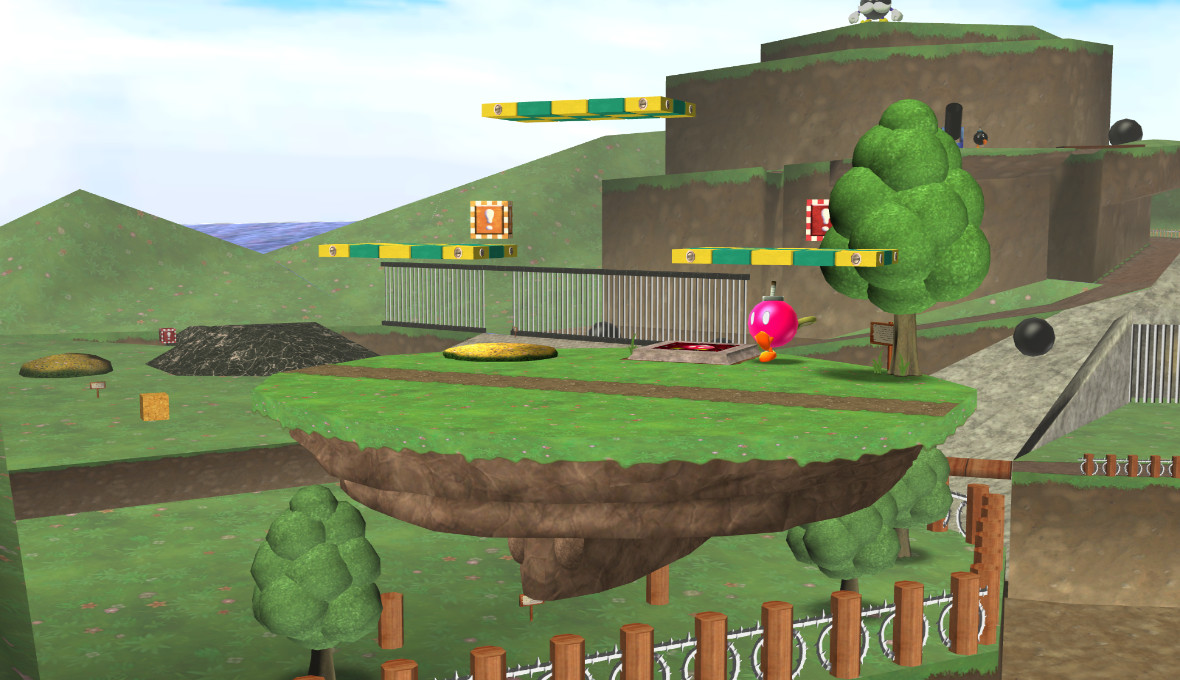 Bobomb Battlefield [Super Smash Bros. Brawl] [Mods]