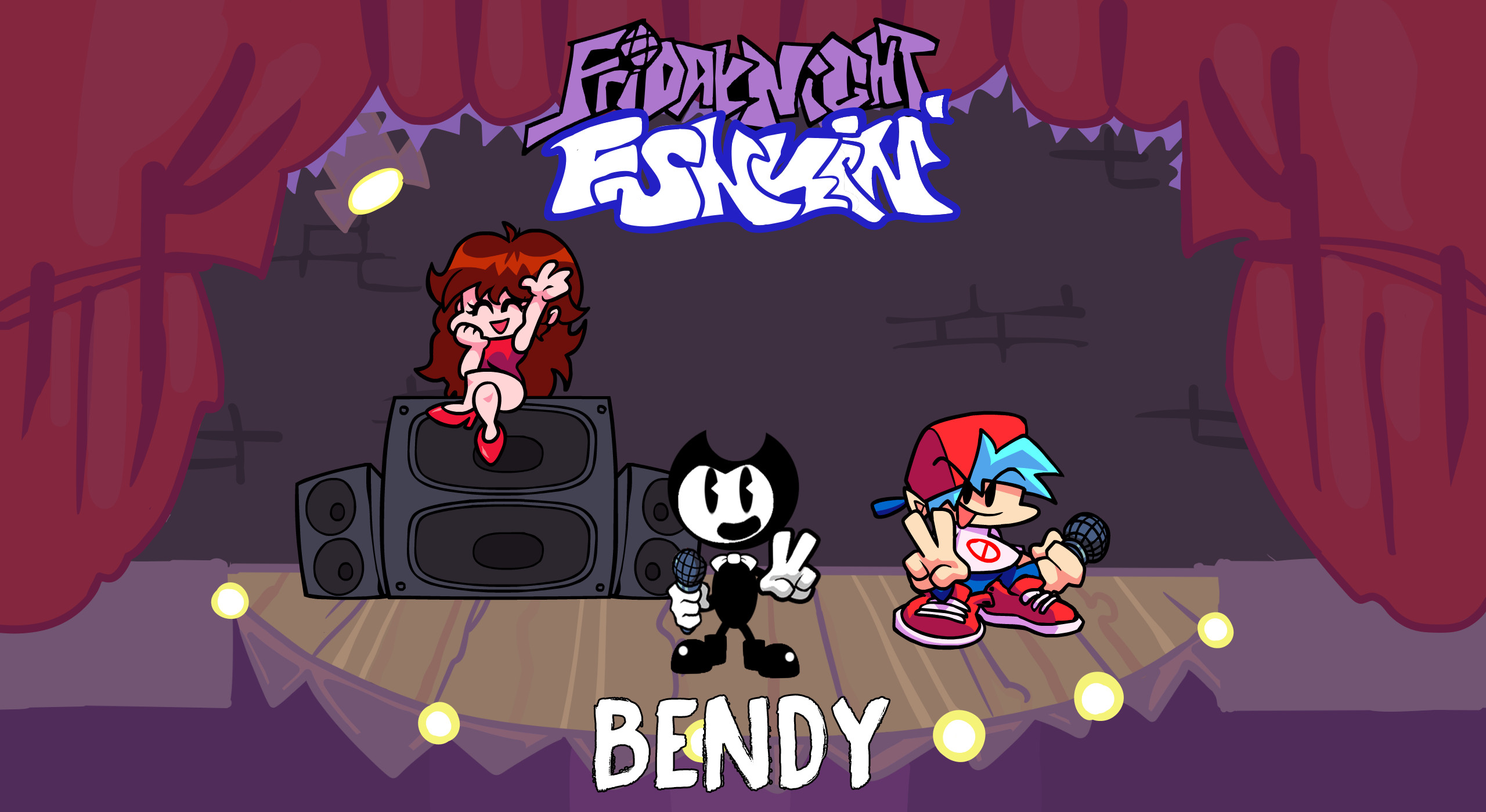 FNF vs Bendy and the Ink Machine 🔥 Play online