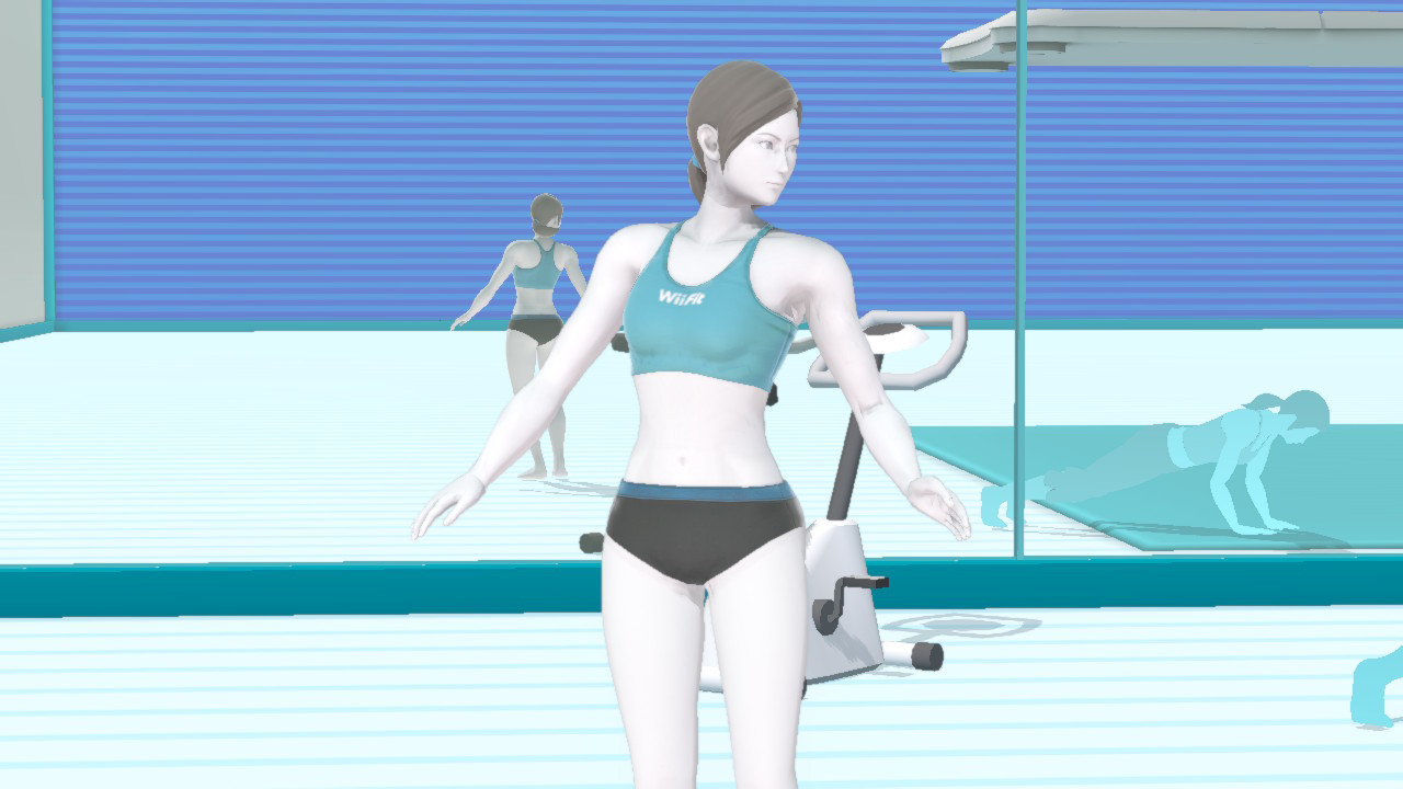 Wii Fit Trainer Workout Outfits Super Smash Bros Ultimate Mods