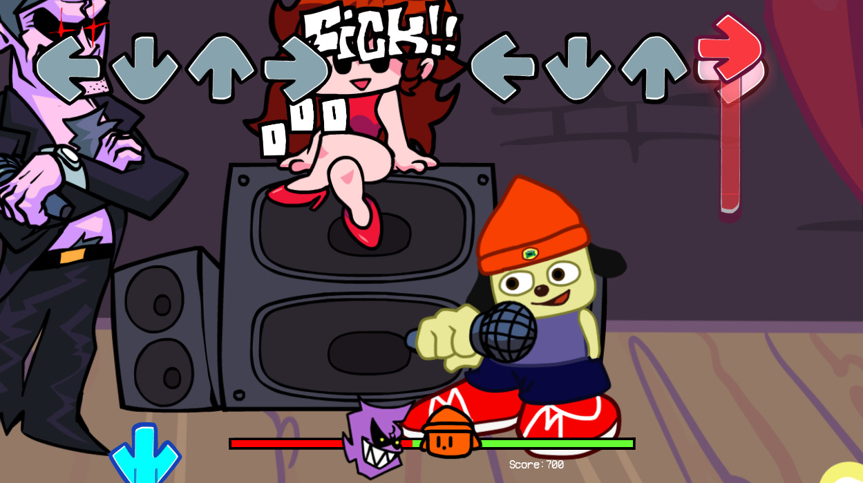 Friday Night Funkin' with Parappa 🔥 Play online