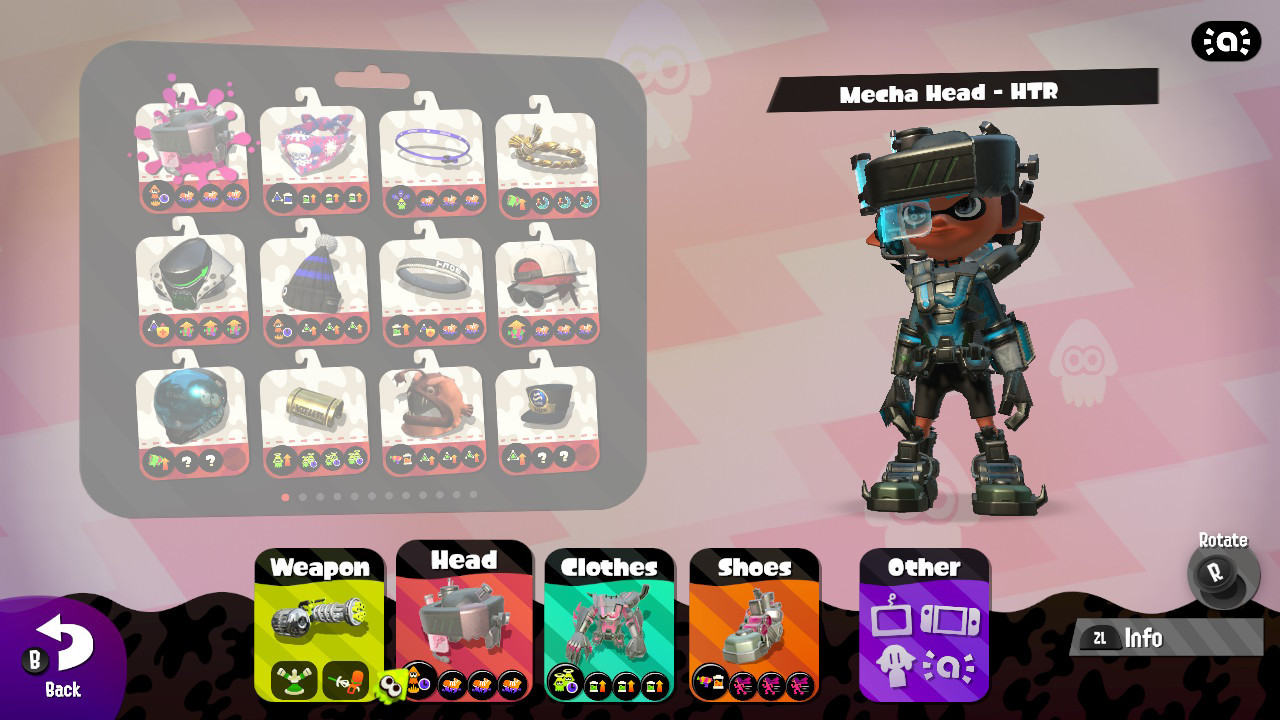 JP Exclusive Gear [Splatoon 2] [Mods]