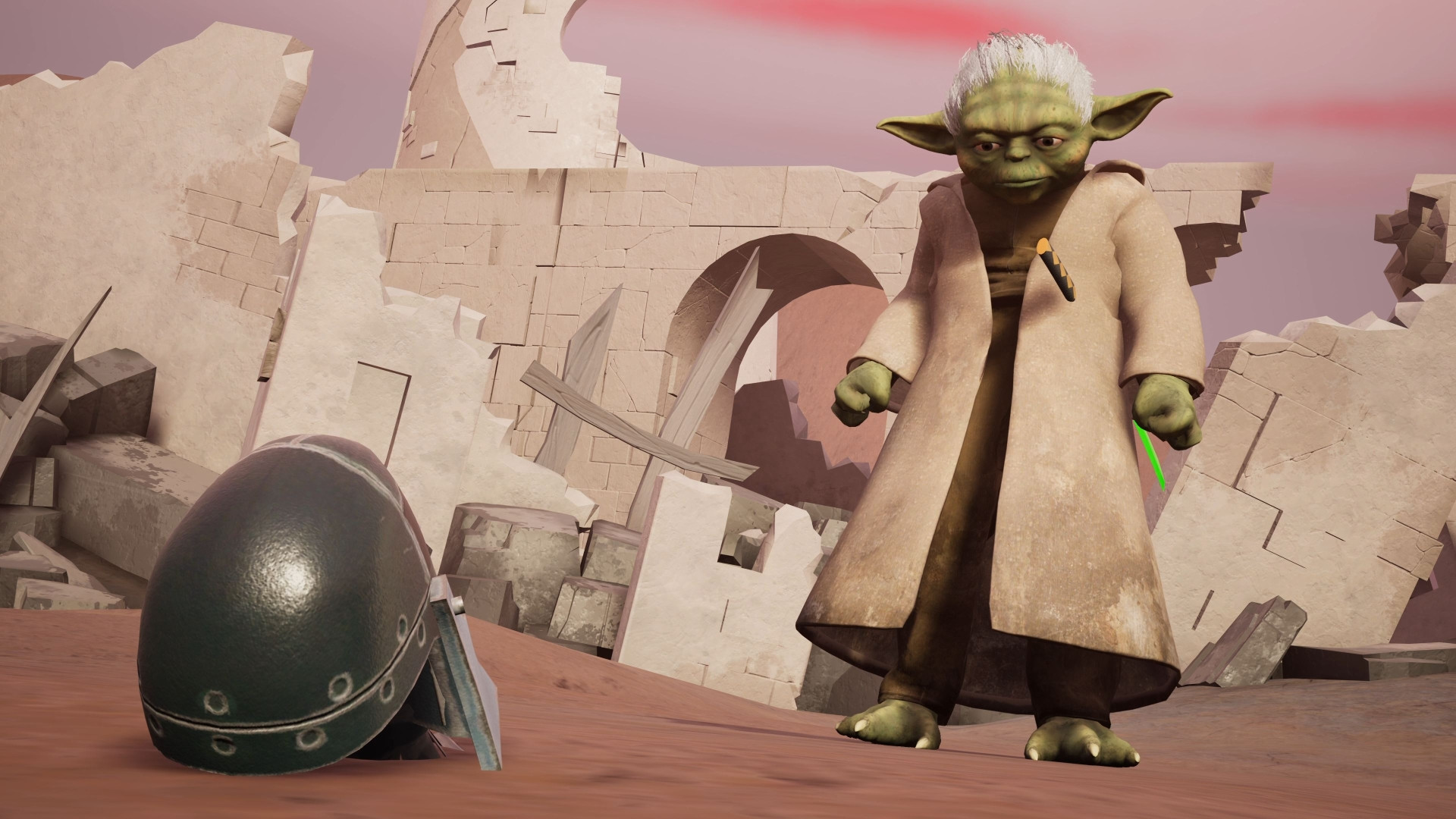 Samurai Jack BTT Star Wars Yoda Mod [Samurai Jack Battle Through Time