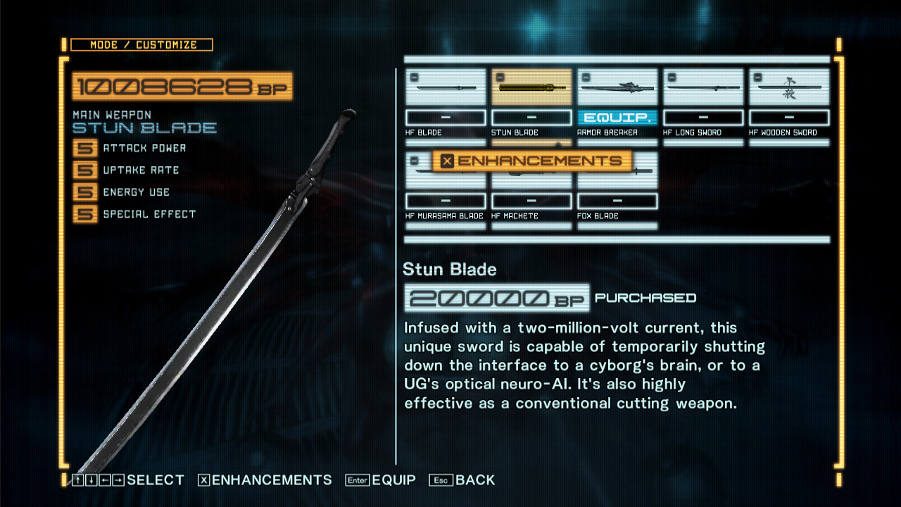 Enemy Weapons for Raiden (Sword Pack) [Metal Gear Rising: Revengeance ...