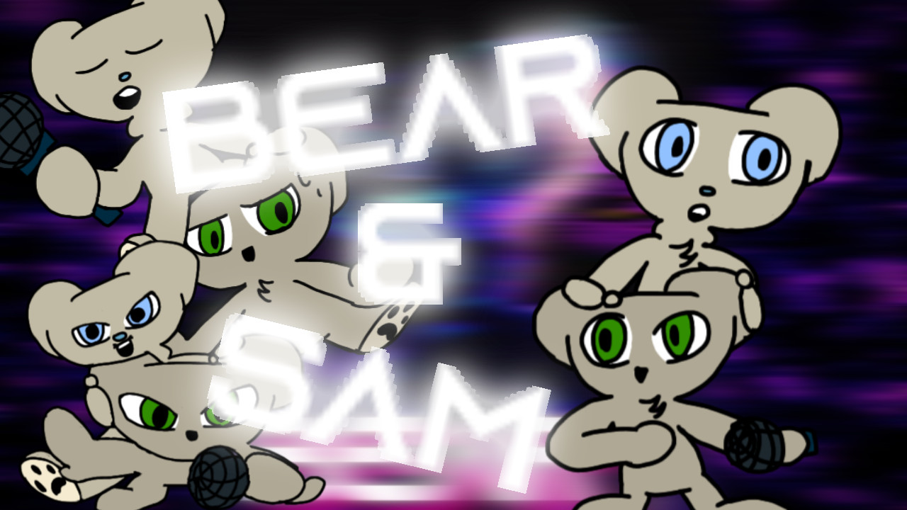 Bear And Sam From Bear Friday Night Funkin Mods - sam bear roblox