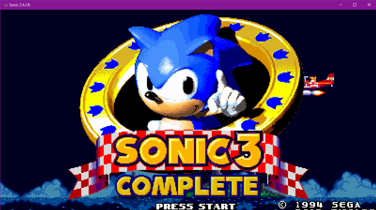 Sonic 3 Complete Music and Title Screen/Card [Sonic 3 A.I.R.] [Mods]