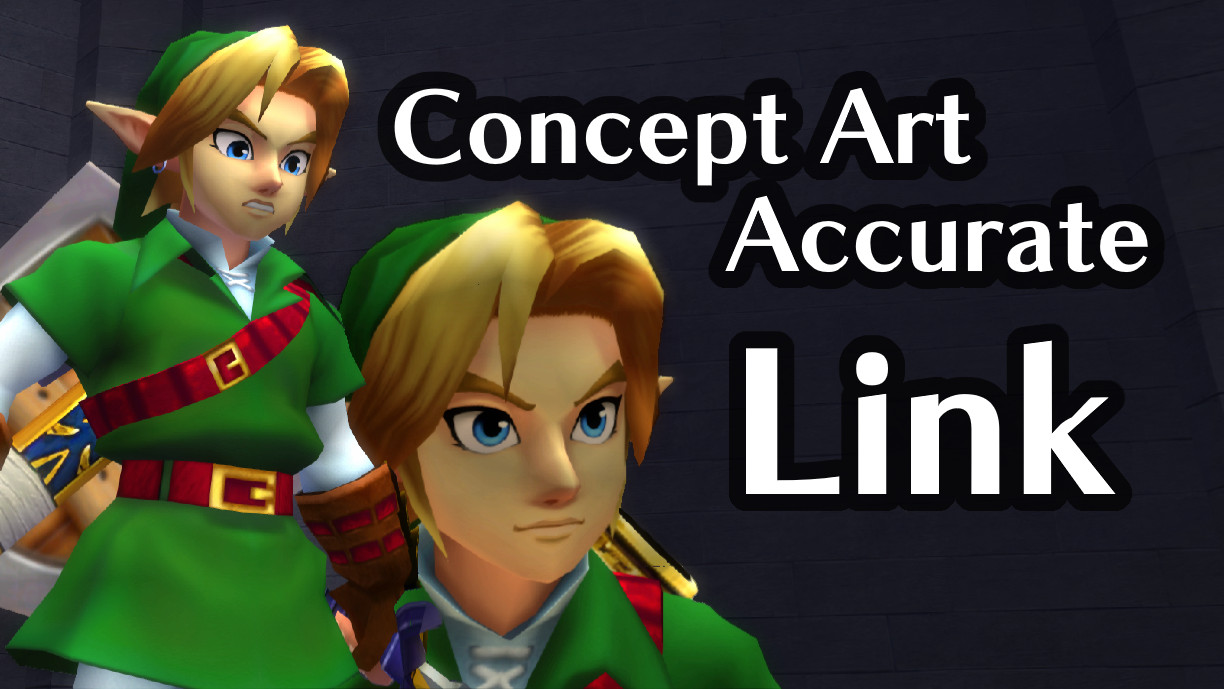 Art Accurate Link The Legend Of Zelda Ocarina Of Time 3d Mods