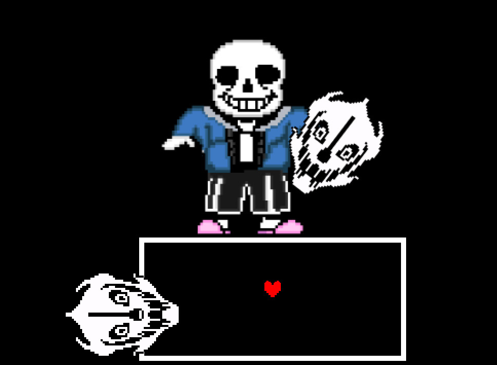 UNDERTALE Sans Fight Genocide (Colored Sprite Mod) 