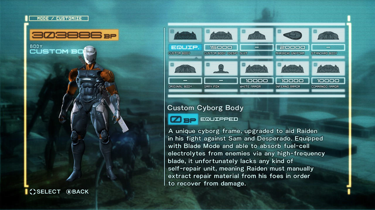 videogamesdensetsu: Metal Gear Rising character - G4ZDTechTV