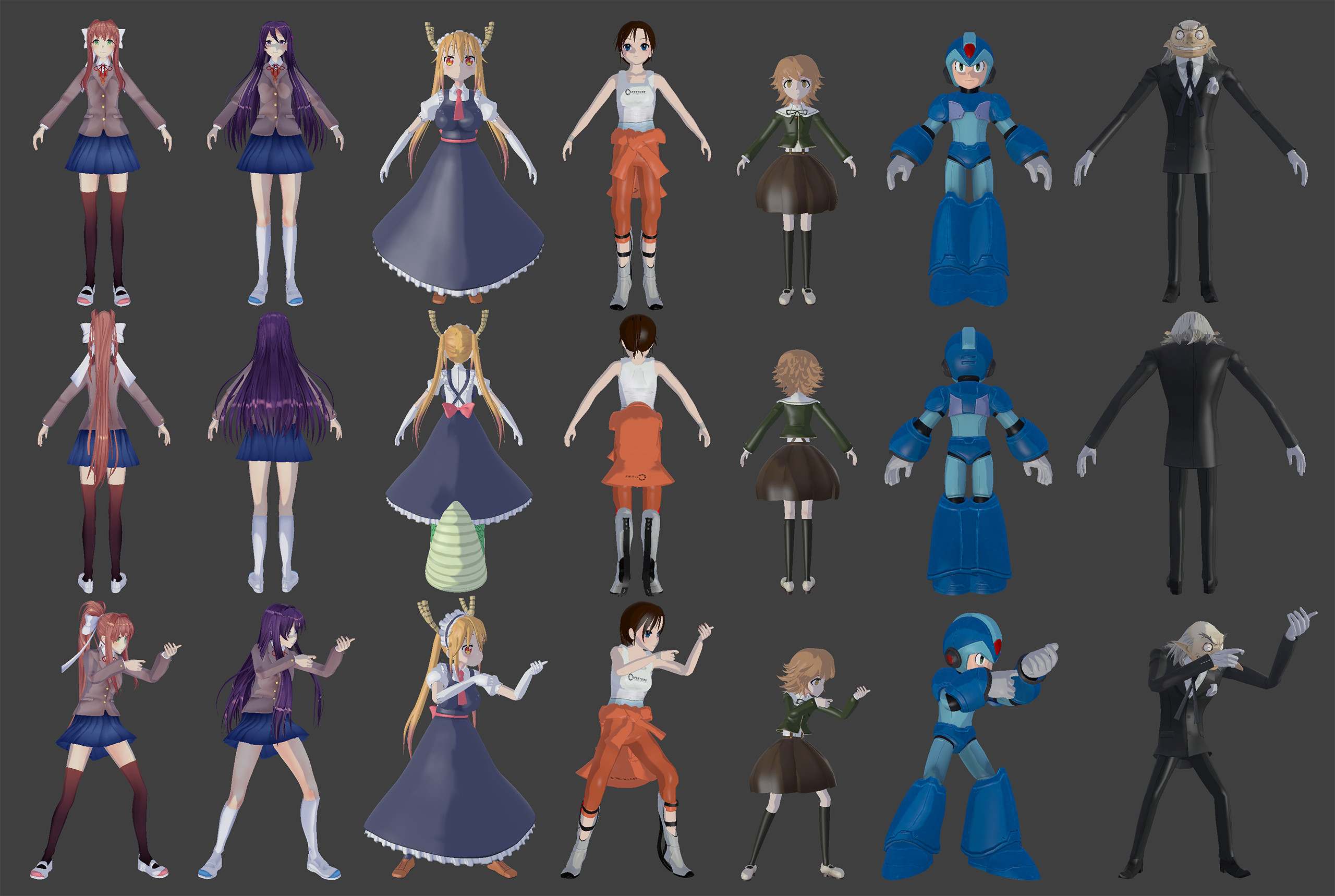 Random Anime Cartoon Pack #2