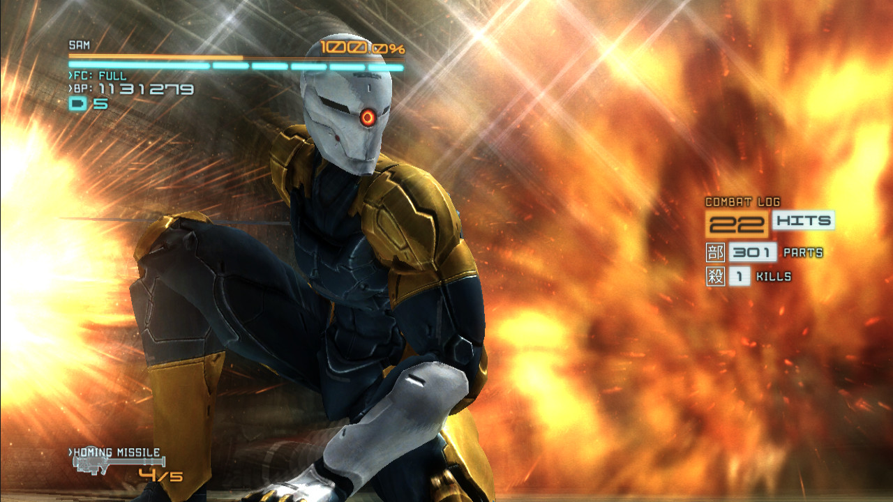 Metal Gear Rising adds free Gray Fox DLC