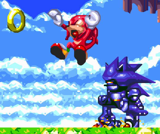 Mecha Sonic in Sonic 3 A.I.R ✪ First Look Gameplay (1080p/60fps