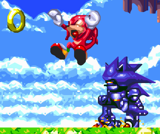 Mecha Sonic in Sonic 3 [Sonic 3 A.I.R.] [Mods]