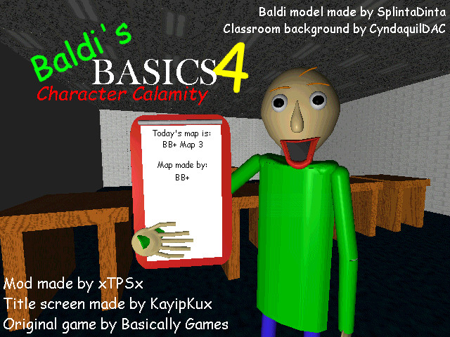 BBCCS 4: BB+ Map 3 [Baldi's Basics] [Mods]