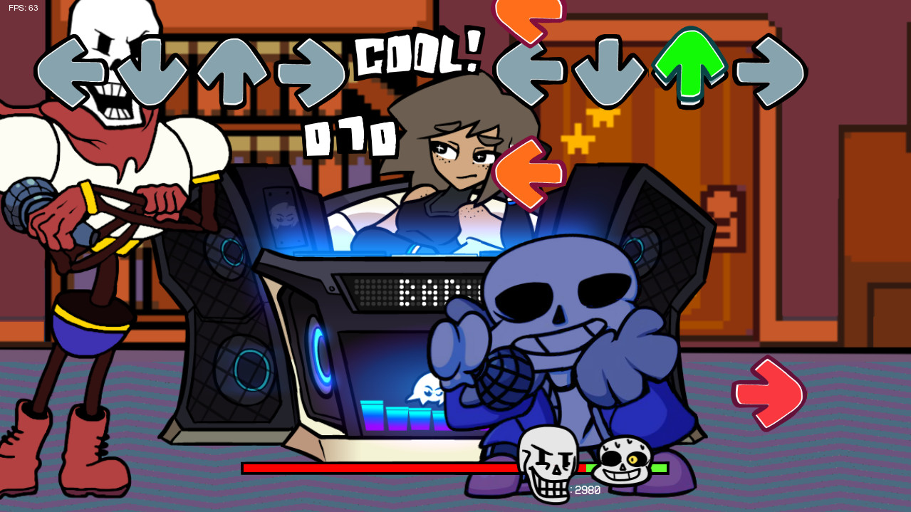 Friday Night Funkin' VS. Sans [Full Week] by Mod share cookie