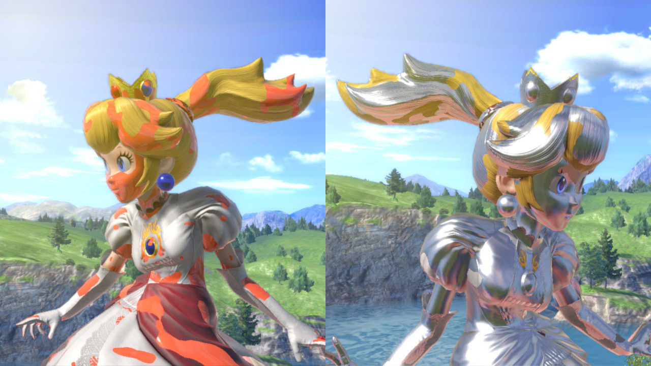 Fire Peach Mod for Super Smash Bros. Ultimate | SSBU Mods