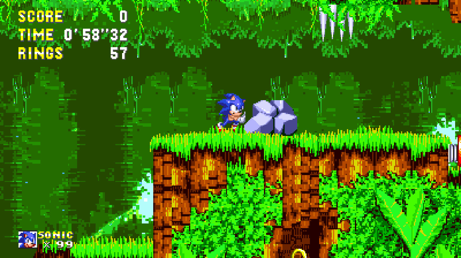 Sonic 3) Improved Sonic [Sonic 3 A.I.R.] [Mods]